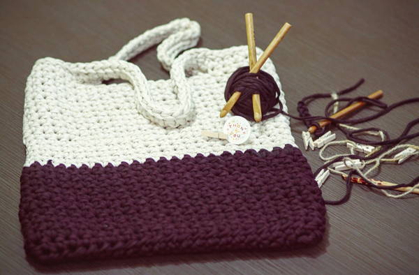 Crochet bag design step by step online